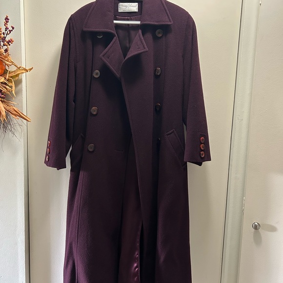 Pendleton Jackets & Blazers - Pendleton Deep Purple Trench Coat